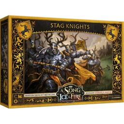 Le Trône de Fer: Le Jeu de Figurines - Chevaliers du Cerf Cover 3d