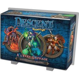 Descent: Voyages Dans les Ténèbres (Seconde Édition) - À l’État Sauvage Cover 3d