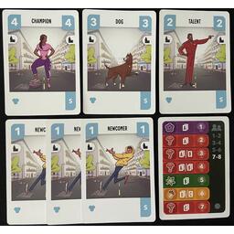 Challengers ! Cartes