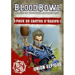 Blood Bowl: Le Jeu de Football Fantastique - Pack de Cartes d'Équipe - Union Elfique Cover