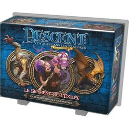 Descent: Voyages Dans les Ténèbres (Seconde Édition) - Le Serment de l’Exilée Cover 3d