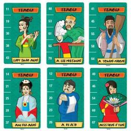 Les Mystères de Pékin: Jeu de Cartes Cartes