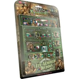 Heroes of Normandie: US 4th Armored Division Cover 3d