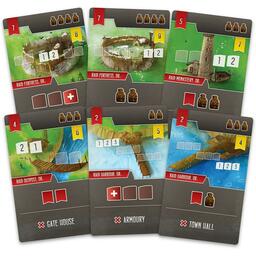 Pillards de la Mer du Nord: Version Solo Cartes