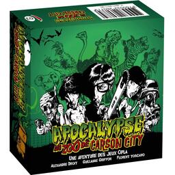 Apocalypse au Zoo de Carson City Cover 3d