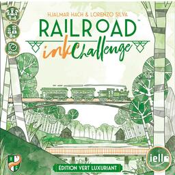 Railroad Ink: Challenge - Vert Luxuriant Cover