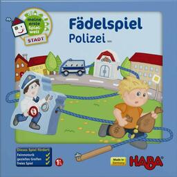 Fädelspiel: Polizei Cover