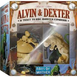Les Aventuriers du Rail: Alvin & Dexter Cover 3d