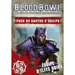 Blood Bowl: Le Jeu de Football Fantastique - Pack de Cartes d'Équipe - Équipe d'Elfes Noirs Cover