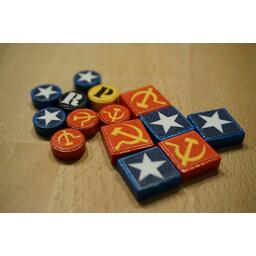 13 Jours: La Crise des Missiles de Cuba 1962 Jetons