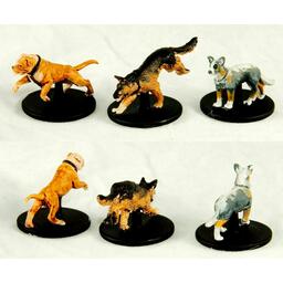 Zombicide: Box of Dogs Set #6 - Dog Companions Figurines