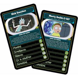 Top Trumps: Jeu de Bataille - Rick and Morty Cartes