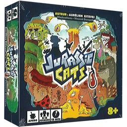 Jurassic Cats Cover 3d