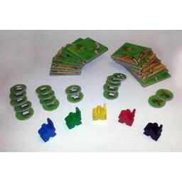 Carcassonne: Extension 9 - Moutons et Collines Eclate