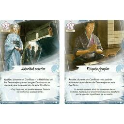 La Légende des Cinq Anneaux: Le Jeu de Cartes - Loyautés Douteuses Cartes