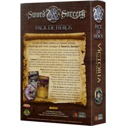 Sword & Sorcery: Pack de Héros - Victoria Back 3d