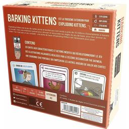 Exploding Kittens: Barking Kittens Back 3d