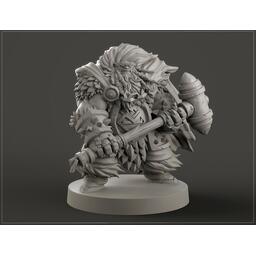 Clash of Rage Figurine