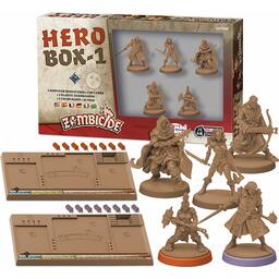 Zombicide: Black Plague - Hero Box 1 Eclate