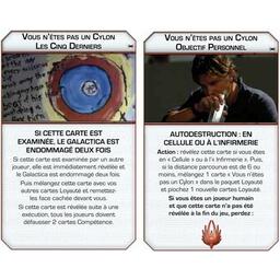 Battlestar Galactica: Le Jeu de Plateau - Exodus Cartes