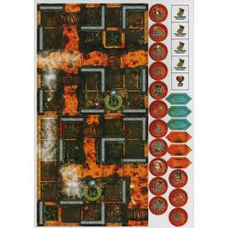 Dungeon Twister: À Feu & À Sang Plateau