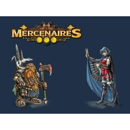 Dungeon Twister: Mercenaires Artwork