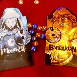 Dice Throne: Saison 1 - Barbare vs Elfe Lunaire Eclate