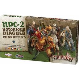 Zombicide: Black Plague - NPC-2 - Notorious Plagued Characters Cover 3d