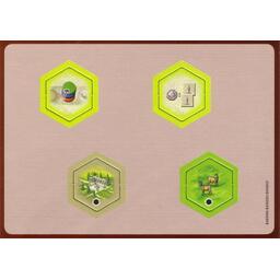 Les Châteaux de Bourgogne: Extension 2 - Nouvelles Tuiles Hexagonales Tuiles