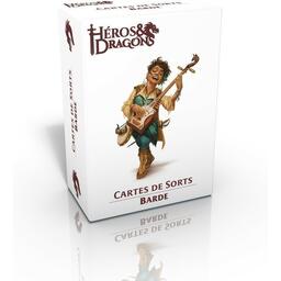 Héros & Dragons: Cartes de Sorts - Barde Cover 3d