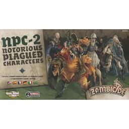 Zombicide: Black Plague - NPC-2 - Notorious Plagued Characters Cover