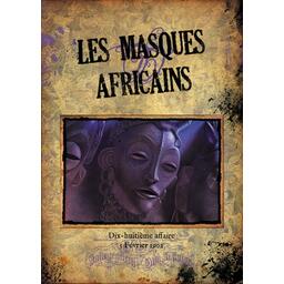 Sherlock Holmes Détective Conseil: Les Masques Africains Cover