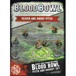 Blood Bowl: The Game of Fantasy Football - Skaven and Dwarf Pitch Cover