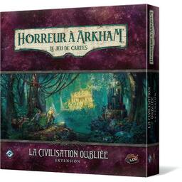 Horreur à Arkham: Le Jeu de Cartes - La Civilisation Oubliée Cover 3d