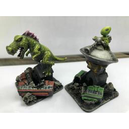 Les Aventuriers du Rail: Alvin & Dexter Figurines