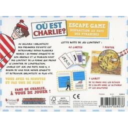 Escape Game: Où est Charlie ? Disparition au Pays des Pyramides Back
