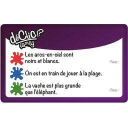 Déclic !? Family 2016 Carte