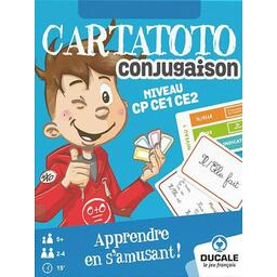 Cartatoto: Conjugaison - Niveau CP CE1 CE2 Cover