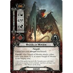 Le Seigneur des Anneaux: Le Jeu de Cartes - La Montagne de Feu Carte