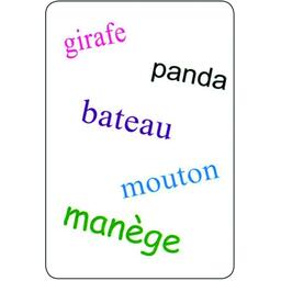 Tam Tam: Safari - CP - Niveau 2 Carte