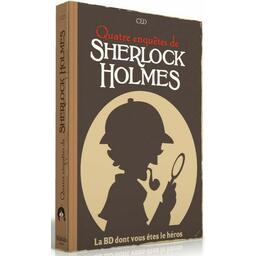 Sherlock Holmes: Livre 2 - Quatre Enquêtes - La BD Dont Vous Êtes le Héros Cover 3d