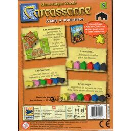 Carcassonne: Maire & Monastères 2016 Back