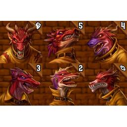 Lock Up: Une Épopée dans l'Univers de Roll Player Tuiles