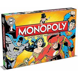 Monopoly: DC Comics Cover 3d