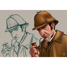 Holmes: Sherlock contre Moriarty Artwork