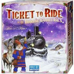 Ticket to Ride: Nordic Countries Cover 3d
