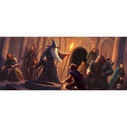 Le Seigneur des Anneaux: Le Jeu de Cartes - La Route s'Assombrit Artwork