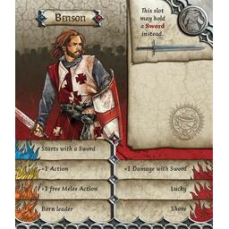 Zombicide: Black Plague - Benson Fiche