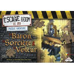 Escape Room: Le Jeu - Puzzle Aventure - Le Baron, La Sorcière & Le Voleur Cover