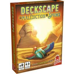Deckscape: La Malédiction du Sphinx Cover 3d